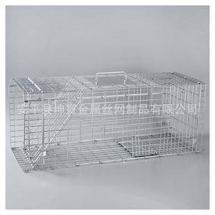 折叠冲宠物笼流浪救助笼具救猫笼金属镀锌宠物用品笼子厂家供应