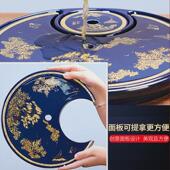 6b76功夫茶具套装 鎏银冲茶器轻奢客厅办公室茶杯懒人家用自动奢华