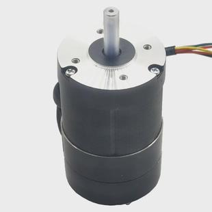 金三士57bly直流无刷电机驱动器一体机24v3000转圆形无刷定制电机