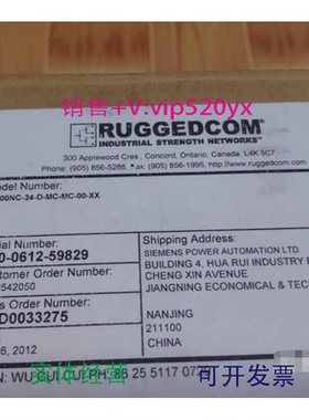 现货供应RS900NC-24-D-MC-MC-00-XX西门子罗杰康工业交换机