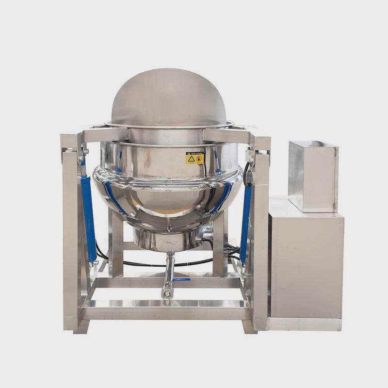 蜂窝自动翻框卤煮锅熟食卤煮煲汤液压出料漂烫蒸煮锅