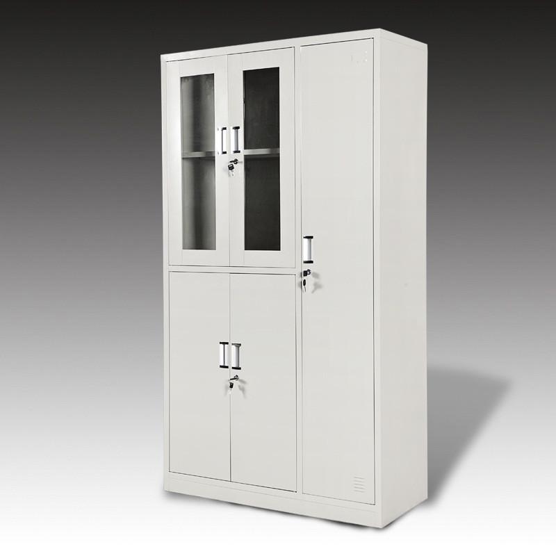 器械更衣柜5门五门文件柜钢制铁皮更衣柜宿舍办公员工储物柜钢柜