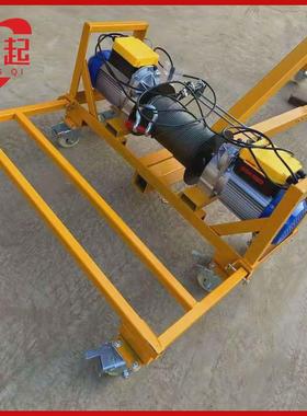 建筑装修220v吊窗机吊玻璃高层提升机门窗小吊机380v可移动吊窗机