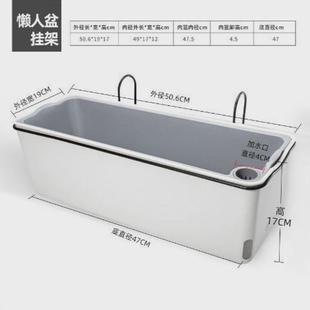 种菜挂墙长方形壁挂式 塑料家庭阳台懒人花盆自动吸水新款
