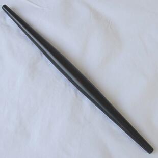 树妮紫光檀家用鱼肚型两头尖擀面棍饺子皮用擀面杖檀木擀擀面轴子