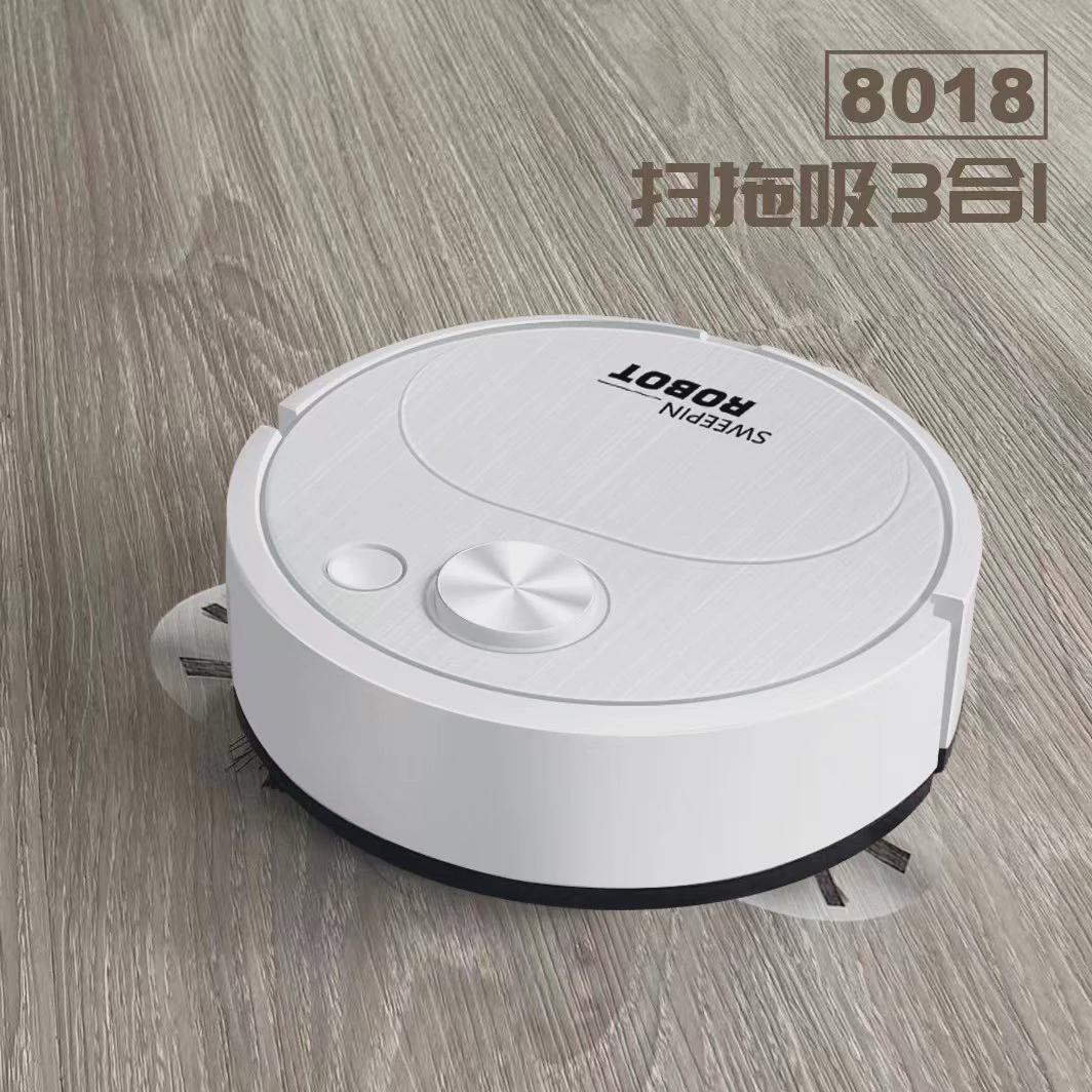 扫地机器人全自动家用迷你清洁机USB充电智能吸尘器礼品批发