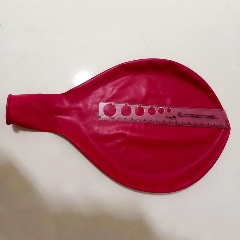 36寸气球大号加厚彩色乳胶气球派对婚庆装饰空飘球大扁气球