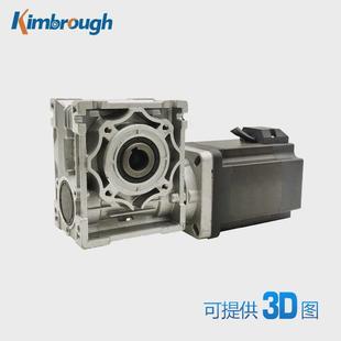86蜗轮减速无刷电机ac220v659w3000rpm减速比5 100