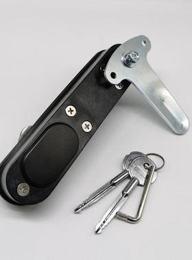 ms8012z-1-1黑色柜门锁锁，电柜门锁，开关控制箱机柜工业平面