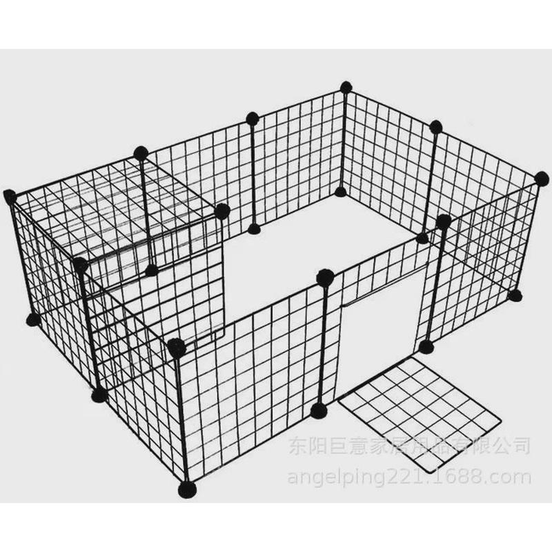宠物用品围栏狗狗隔离门狗笼护栏中小型犬室内狗窝家用狗笼子栅栏