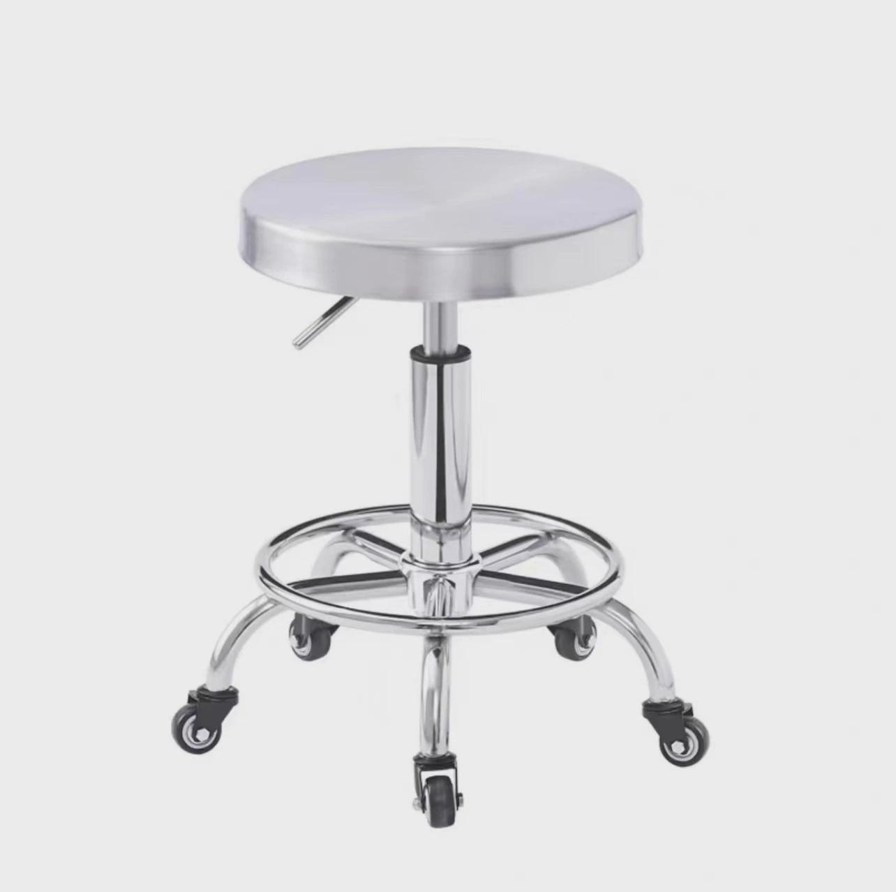 厂家供应美容院美发理发店凳子凳家用圆椅子静音滑轮升降美发椅子