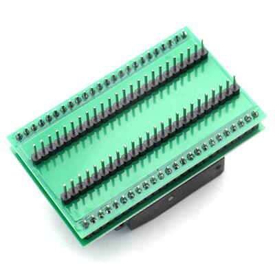 热销lqfptqfpqfp48转dip48座编程器烧录间距测试座0.5mm座
