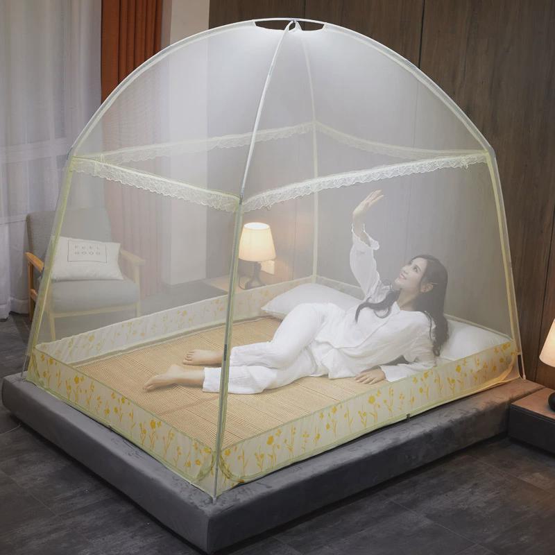 61k3蒙古包蚊帐180x床文家用1.5夏天帐子200防摔儿童米2021年新款