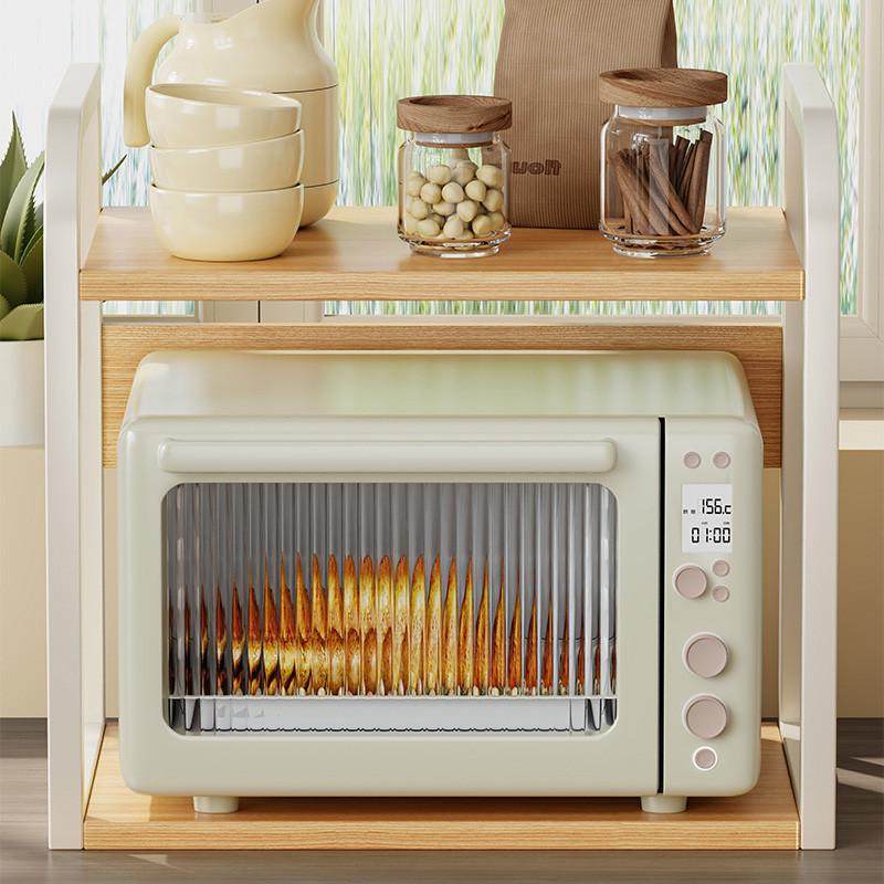 家用式台面桌面电饭锅烤箱收纳支架架子双层厨房置物架微波炉架子,厨房/烹饪用具,微波炉置物架,淘宝优惠券,粉丝福利购,淘宝优惠卷