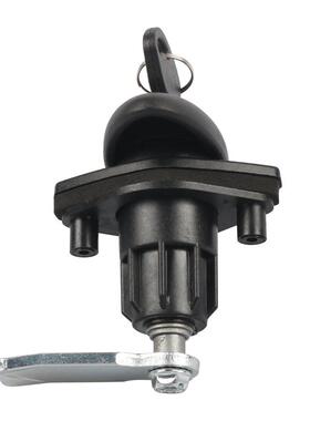 黑色44mm门框房车厚度舱门锁/改装舱门拉紧锁（配螺丝）