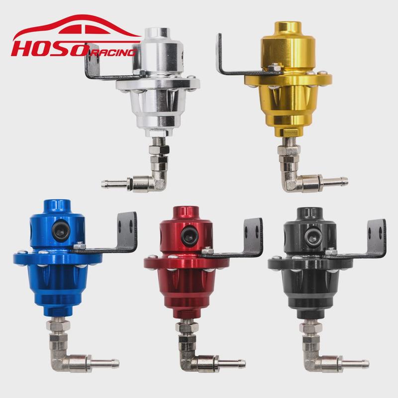 汽车配件改装可调燃油调压阀燃油增压器通用型带表压力调节器