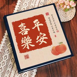 加世6寸相册本纪念册大容量宝宝家庭成长记录册5寸混装照片收纳影