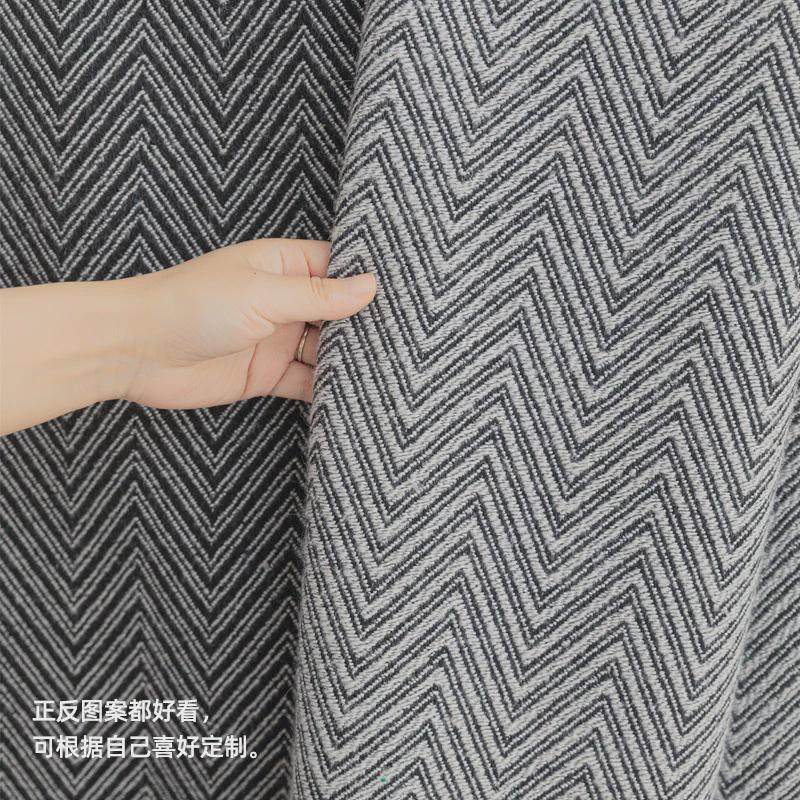 热销现代简约样板房流苏黑灰色锯齿纹床旗搭毯酒店民宿床上用品床,床上用品,床旗,淘宝优惠券,粉丝福利购,淘宝优惠卷