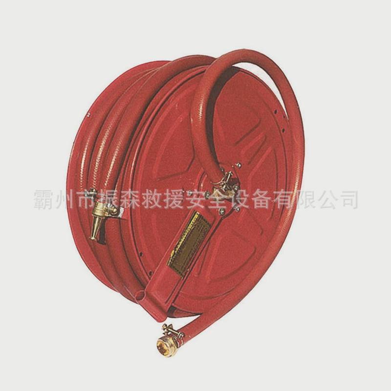 消防软管卷盘20米/25米/30米自救水管转盘消防水龙带消火栓水管