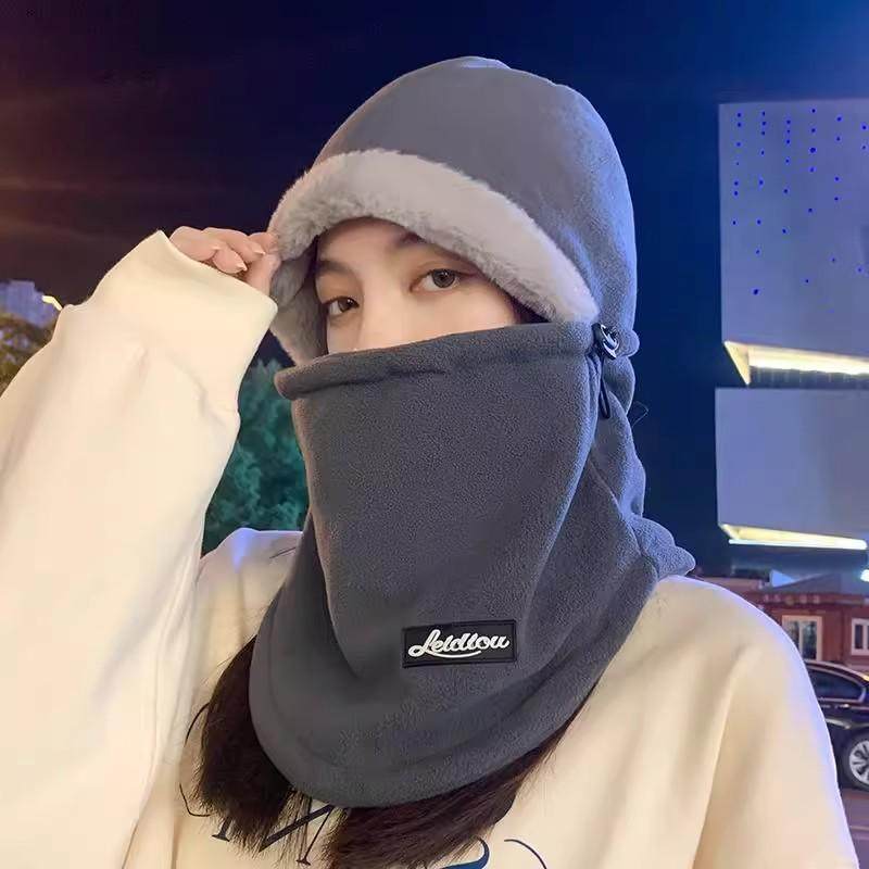 冬季女保暖口罩耳罩围脖一体骑行防风防寒冻护脖护耳面罩冬天,居家日用,口罩,淘宝优惠券,粉丝福利购,淘宝优惠卷