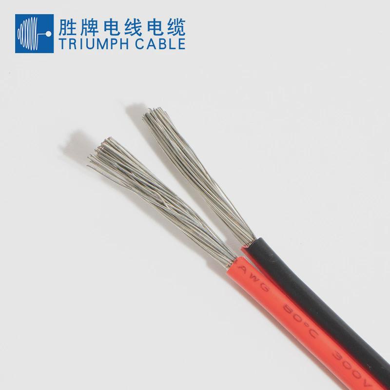 胜牌红黑排线双并支持导线ul2468红黑线-26awg绝缘加工