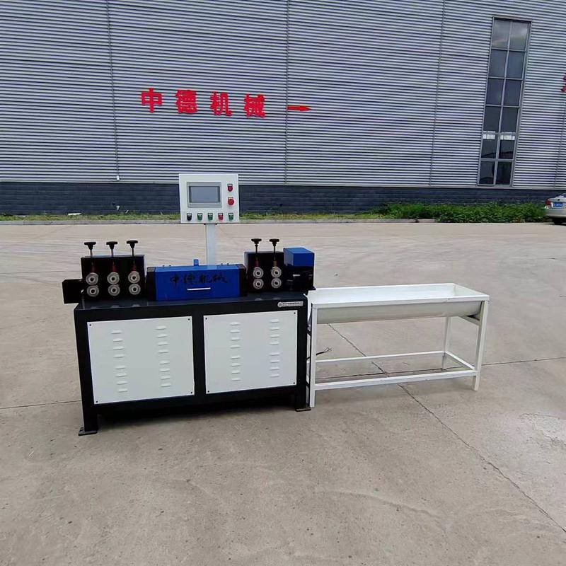全自动高速调直不锈钢丝机铁丝切断机2-4式数控钢丝调直机