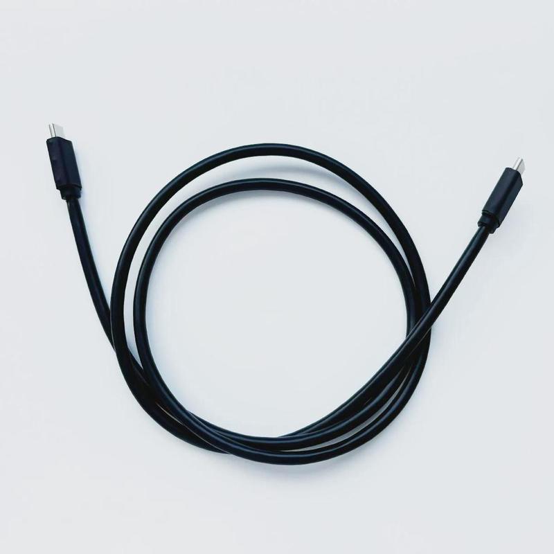 雷电3 20G被动式雷电线USB-C 4K60Hz显示器线 双Type-C USB 3.1
