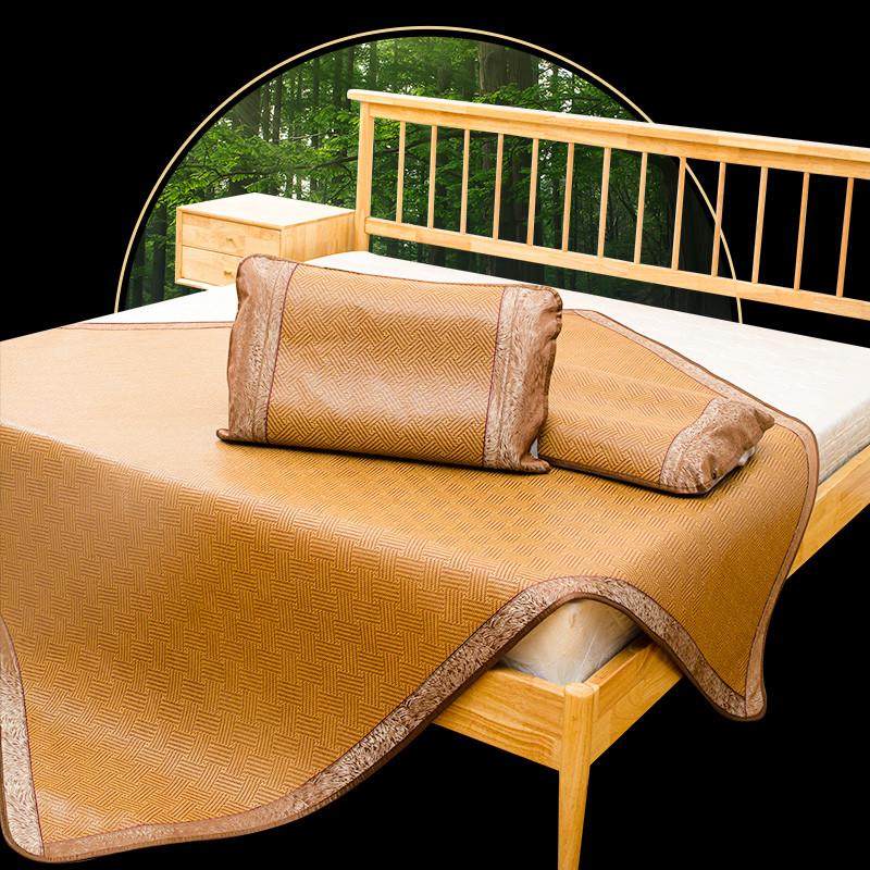 61K3凉席藤席0.9米学生宿舍单人1.1m夏季软席1.45折叠空调席1.8草,床上用品,凉席/草席/麻席,淘宝优惠券,粉丝福利购,淘宝优惠卷