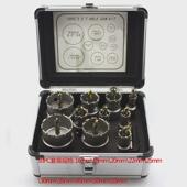 合金开孔器套装 tct不锈钢开孔器金属铁板铝材钻孔器钻头镀钛组合