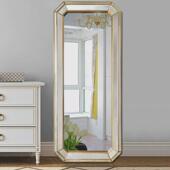 店镜子拼接镜面浴室镜卧室穿衣镜威尼斯 饰镜服装 时尚 简约方形装