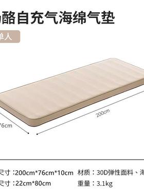 pyy自动充气垫户外帐篷床垫露营地垫野餐垫防潮垫加厚家用打地