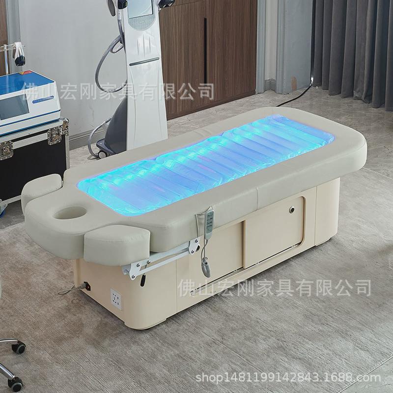 电动美容床美容院专用多功能按摩床加热spa恒温理疗床纹绣乳胶床