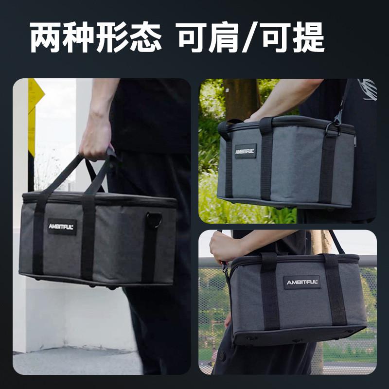 热销Ambitful志捷PB18收纳包加厚款相机单反微单直播补光灯闪光套