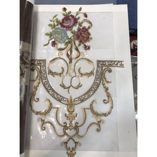 窗帘豪华高端绣花高遮光客厅提花成品卧室落地窗帘布 厂家直销欧式