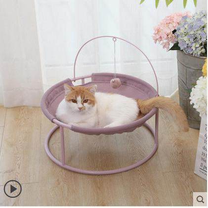 网红款猫窝冬季保暖摇床猫吊床宠物床猫咪趣味躺椅可拆洗四季通用