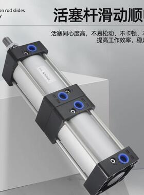 SC倍力多位置气缸SCT32-200缸径增压双节双倍力气缸