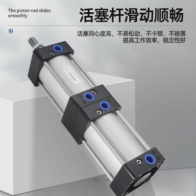 SC倍力多位置气缸SCT32-200缸径增压双节双倍力气缸
