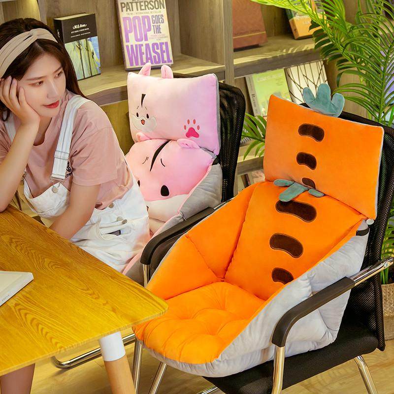 坐垫腰靠一体办公室椅垫沙发靠背垫护腰神器久坐靠枕冬季腰枕腰垫,居家布艺,腰靠垫,淘宝优惠券,粉丝福利购,淘宝优惠卷