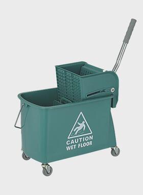 61k320l轻便式单水车榨桶拖把桶挤水桶洗拖把拖布压水墩布清洁桶