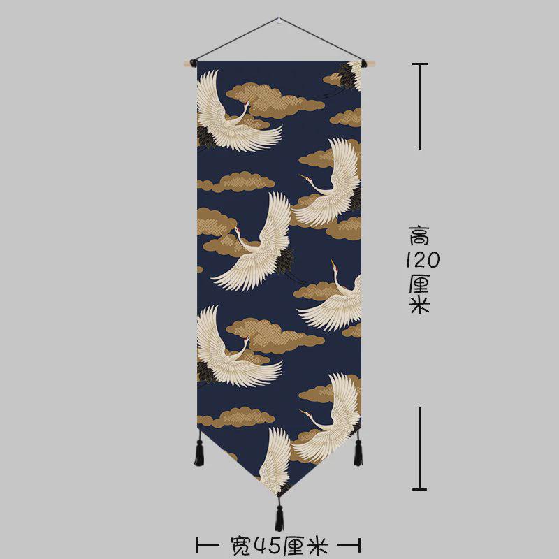 日式装饰画装饰布艺挂旗日本寿司店餐厅浮世绘挂布画民宿日式挂毯图片