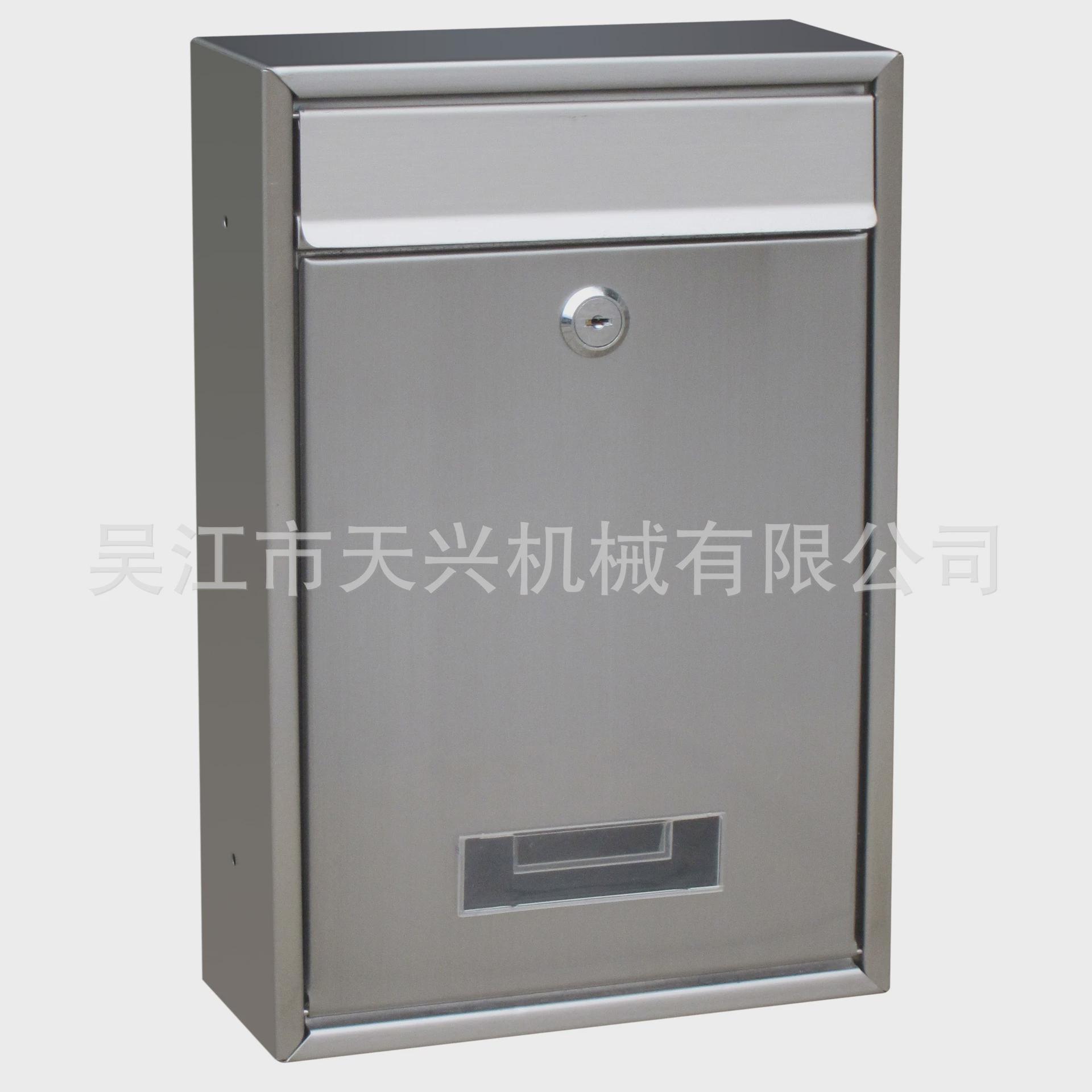 厂家直销欧洲信报箱金属家用别墅信箱不锈钢信箱tx0020-1mailbox