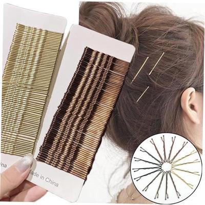 50Pcs/set Hair Clip U-shaped Hairpins Curly Wavy Grips Hairs