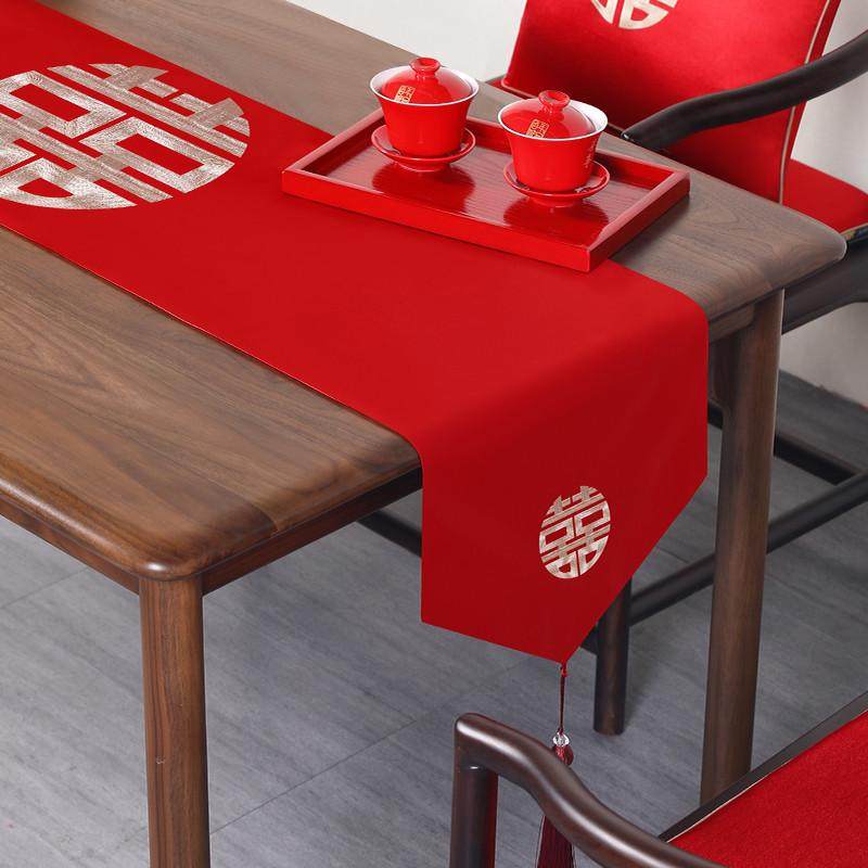 餐桌布茶几喜字婚礼红色喜事结婚桌旗喜庆电视柜茶席婚房中式缎面,节庆用品/礼品,喜字/剪纸/贴纸,淘宝优惠券,粉丝福利购,淘宝优惠卷