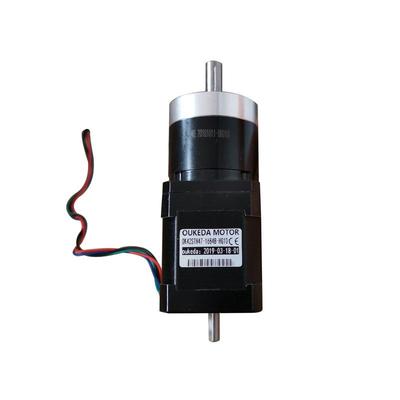 42双轴精密42减速电机减速双轴步进电机nema17混合式齿轮电机