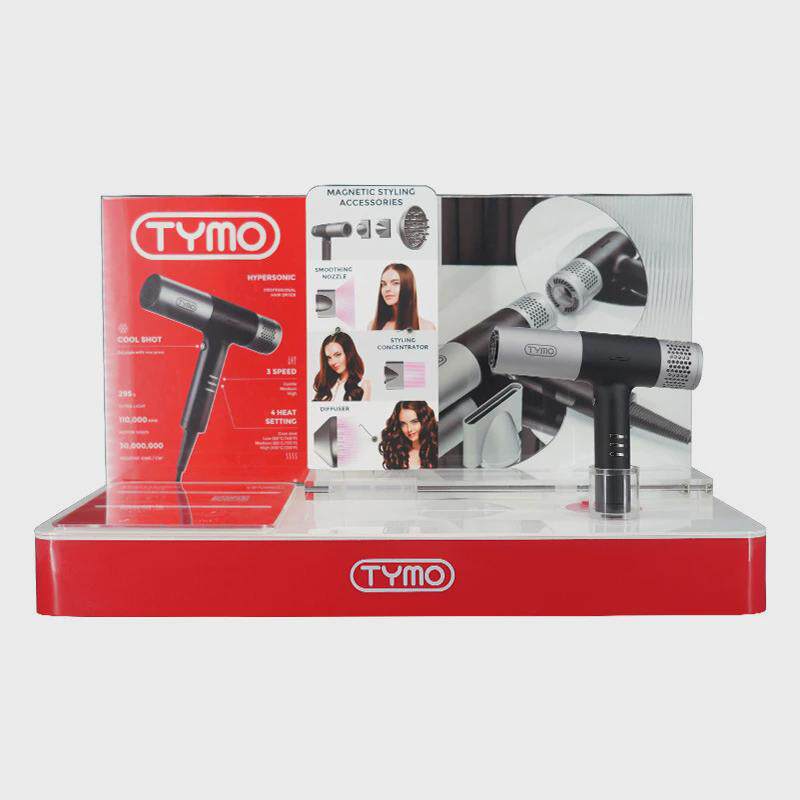 定制卷发器吹风机展示台加工设计桌面电子产品陈列架亚克力展示架