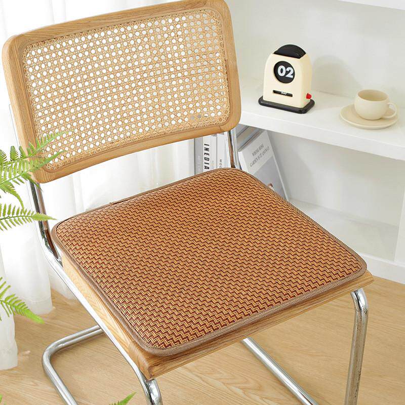 双面电脑夏两用四季通用透气办公室坐垫椅垫沙发坐垫凉新品