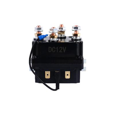 源头工厂绞盘继电器汽车继电器250a12v4250x带继电器连接线套装
