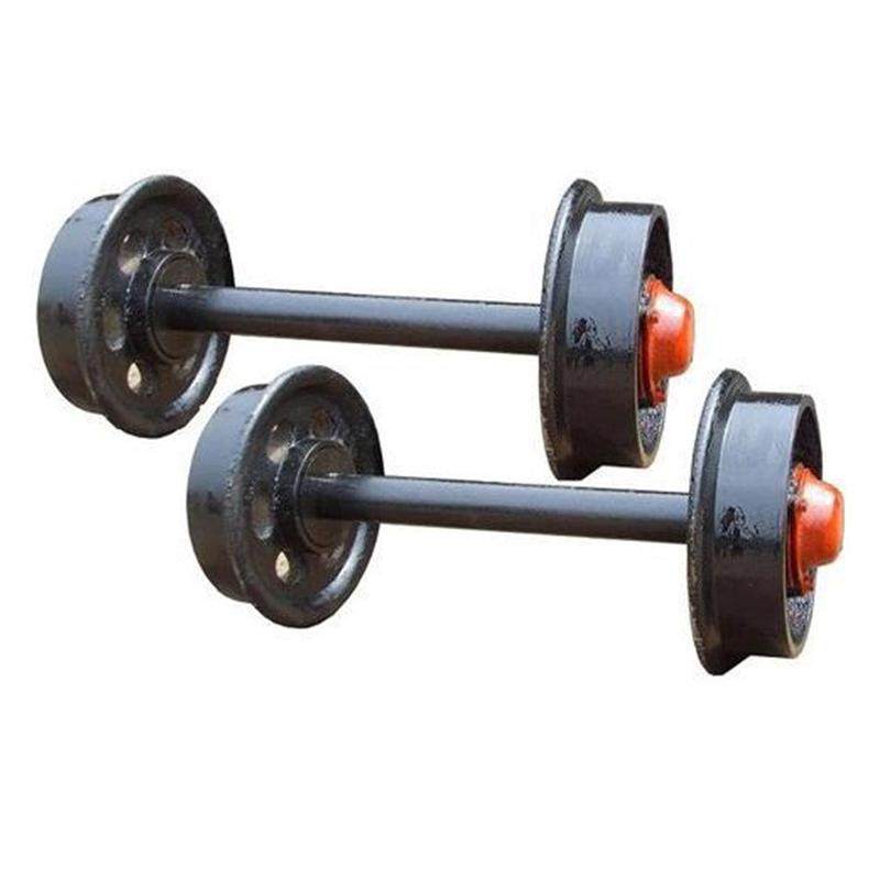 单边轨道轮铸钢加厚实心耐磨矿车轮对600轨距1吨翻斗式平板车轮,农用物资,授粉蜂,淘宝优惠券,粉丝福利购,淘宝优惠卷