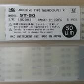热销日本理化RKC贴片式 热电偶ST 50表面粘贴测量温度感温贴现货