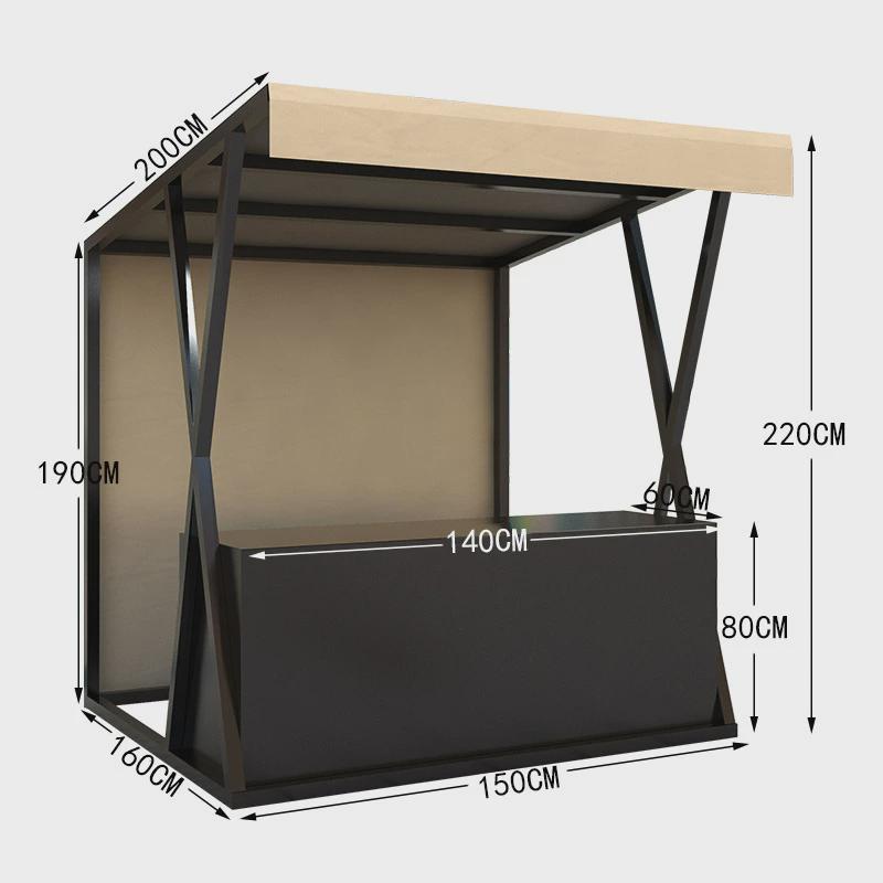 夜市架子节日活动促销地摊货架商业摆摊展示架集市节日户外摊位